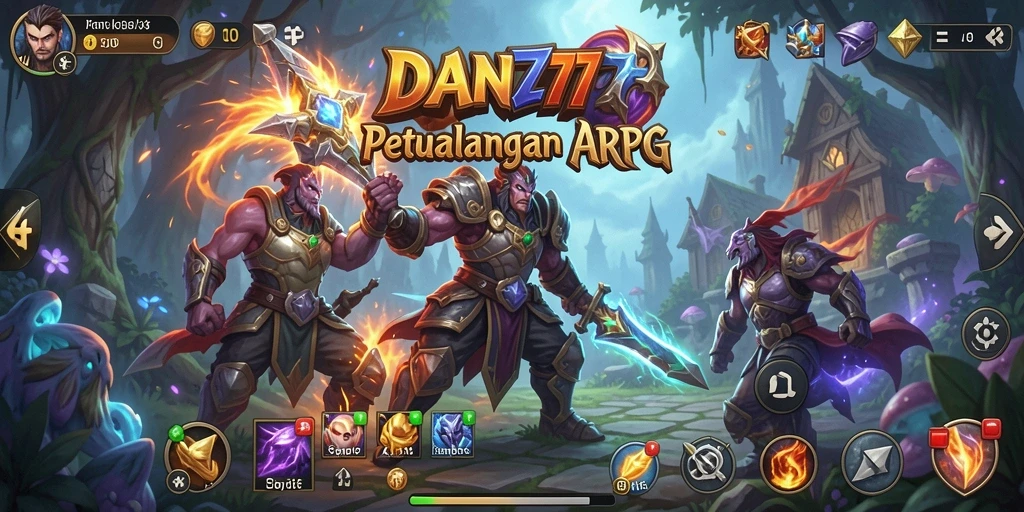 Gameplay seru dan grafis memukau dari DAN777.