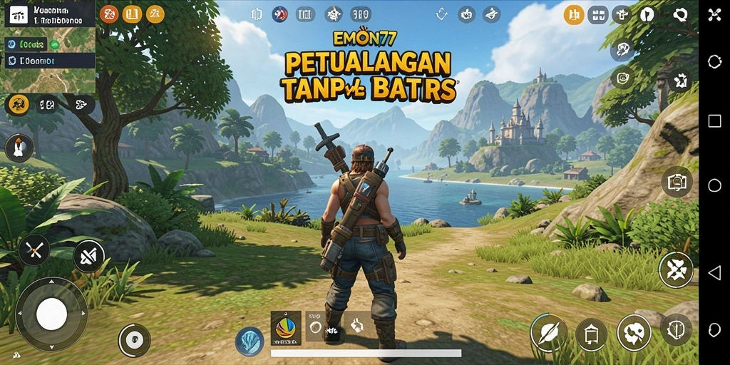 Tangkapan layar yang menunjukkan gameplay Open World yang menakjubkan.