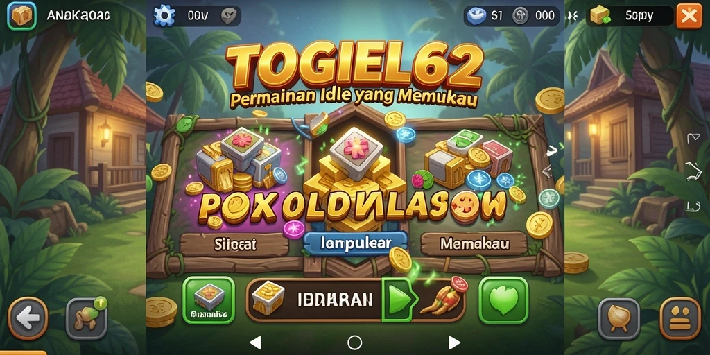 Tampilan gameplay TOGEL62 yang menarik dan menawan.